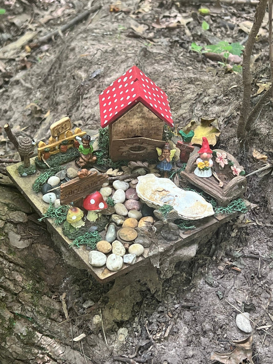 Interactive Design Series -  Symbolic Inspiration Found In Fairy Houses